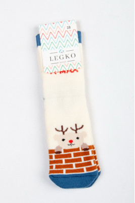Шкарпетки дитячі махрові (зима) 18 см
